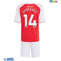 Arsenal Viktor Gyokeres #14 Domaci Dres za djecu 2025-26 Kratak Rukav (+ Kratke hlače)